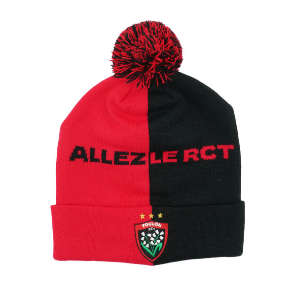 Bonnet r&n avec pompon allez le RCT