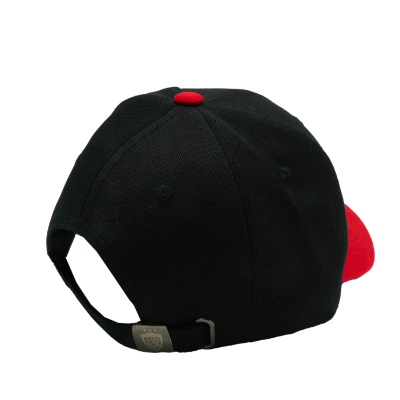 Casque noire patch 3D Casque noire patch 3D