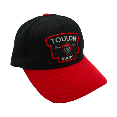 Casque noire patch 3D Casque noire patch 3D