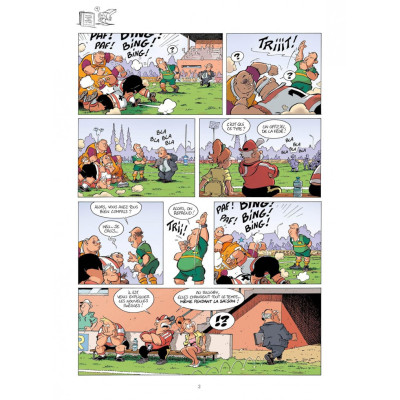 BD Les Rugbymens Tome 21