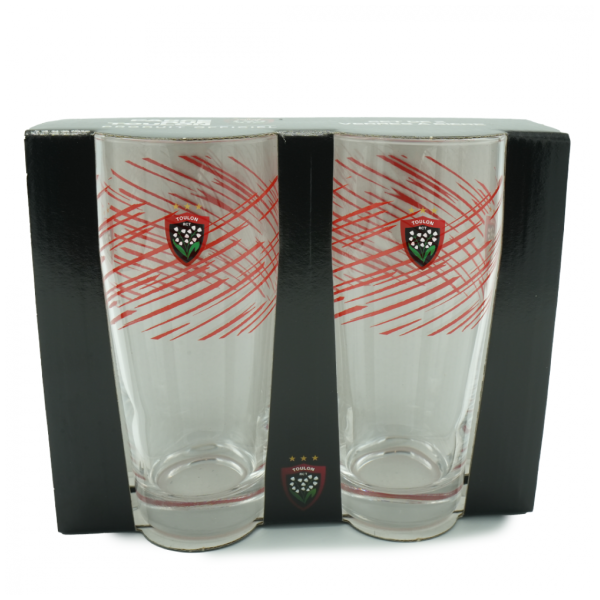 Set of 2 RCT beer glasses