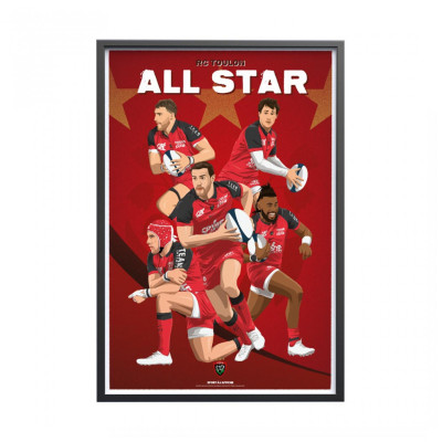 Affiche ALL STAR RCT 23-24 Sport à l'Affiche 30x40cm