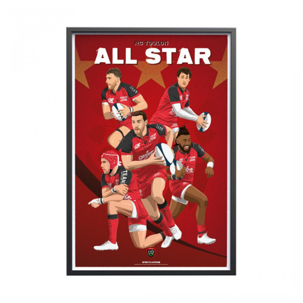 ALL STAR Poster RCT 23-24 Sport à l'Affiche 30x40cm