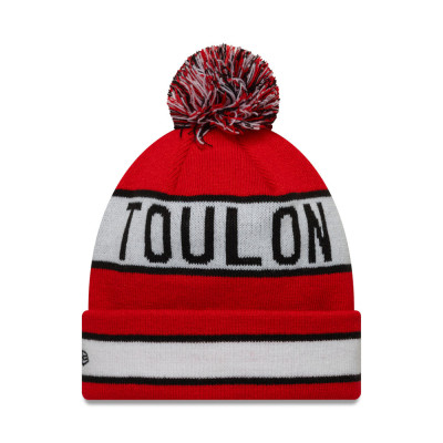 New Era x RCT red pompom hat