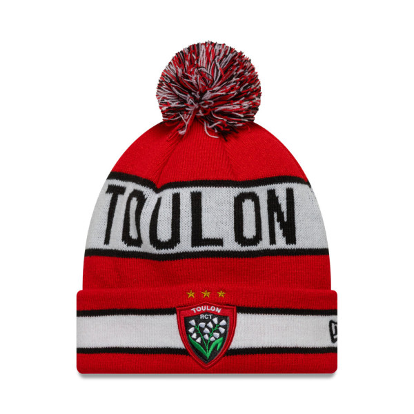 New Era x RCT red pompom hat