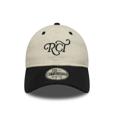 Beige linen cap 9TWENTY New Era x RCT