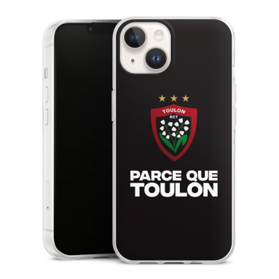 Coque noire silicone PQT Apple Iphone 14 Dein Design