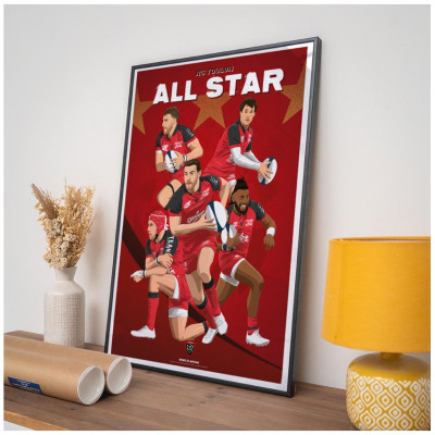 ALL STAR Poster RCT 23-24 Sport à l'Affiche 30x40cm