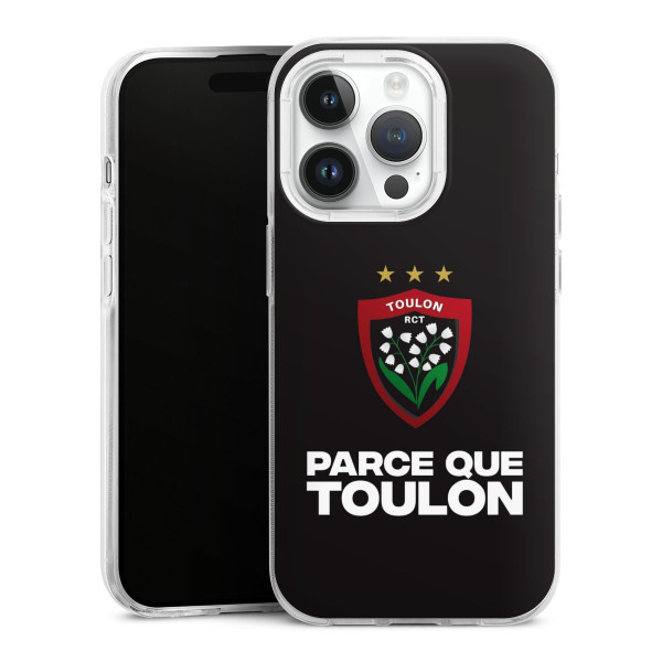 Coque noire RCT PQT Iphone 14 PRO - Dein Design