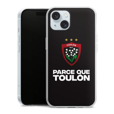 Coque noire RCT PQT Iphone 15 - Dein Design