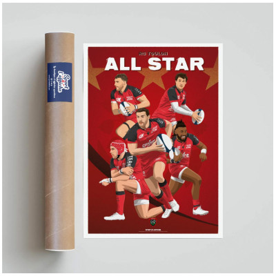 ALL STAR Poster RCT 23-24 Sport à l'Affiche 40x60cm