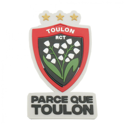 Parce Que Toulon relief magnet