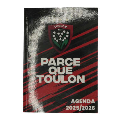Agenda scolaire RCT 2025/2026