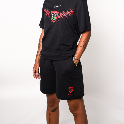 Short molleton noir RCT Nike 25-26 Short molleton noir RCT Nike 25-26