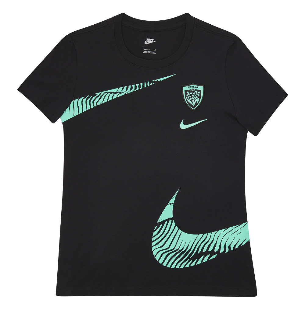 T-shirt RCT Nike Femme - graphic Taille XS Couleur Noir / Bleu
