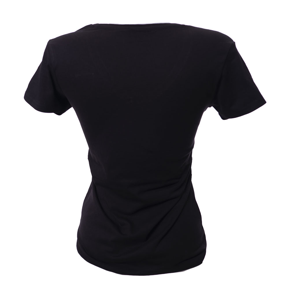 T-shirt noir femme RCT Parce que Toulon Size S Color Black
