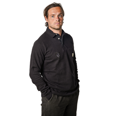 Serge Blanco x RCT Long Sleeve Polo Shirt