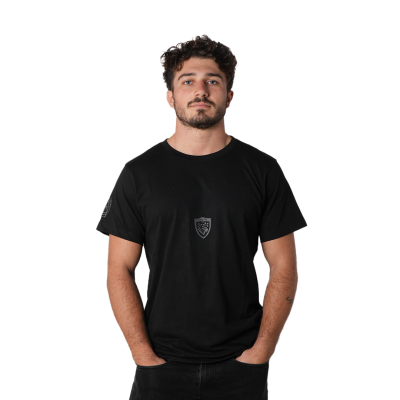 T-shirt noir Un Brin Provençal