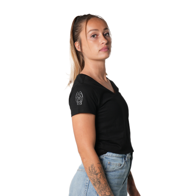T-shirt noir femme Un brin provencal T-shirt noir femme Un brin provencal