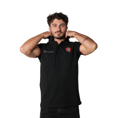Black Un Brin Provençal RCT polo shirt