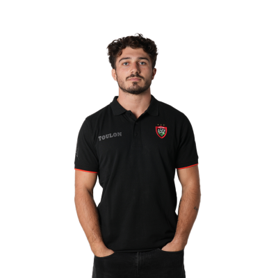 Black Un Brin Provençal RCT polo shirt