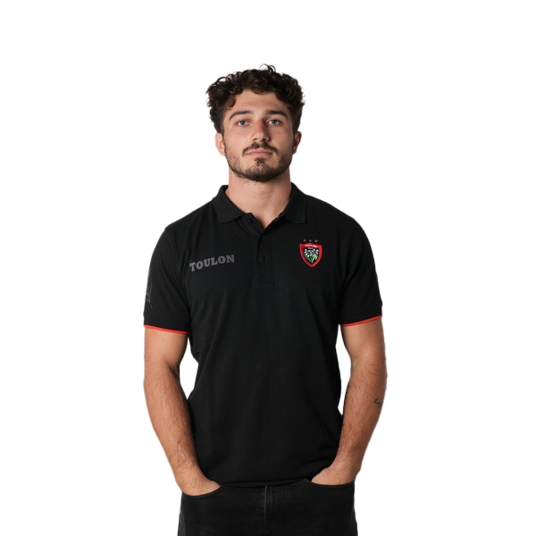 Black Un Brin Provençal RCT polo shirt