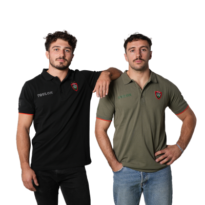 Black Un Brin Provençal RCT polo shirt