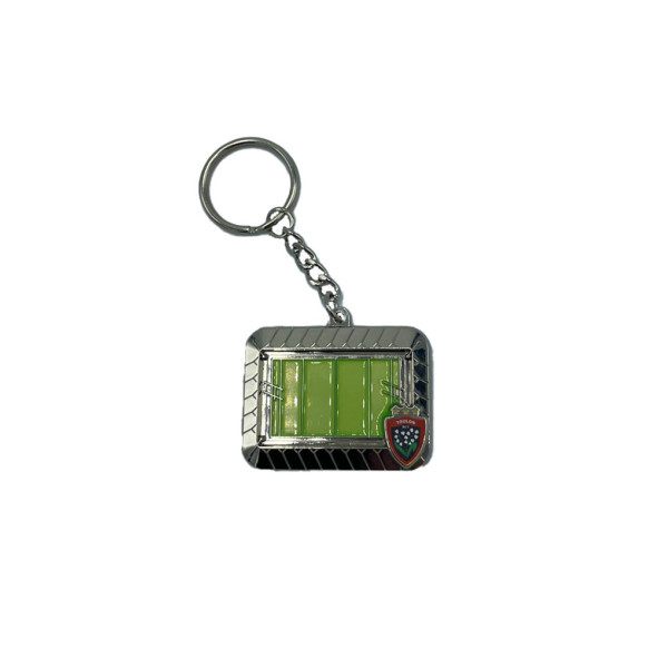 RCT metal stadium key ring