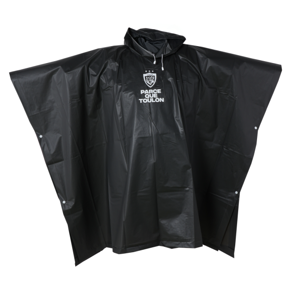 RCT Black Poncho