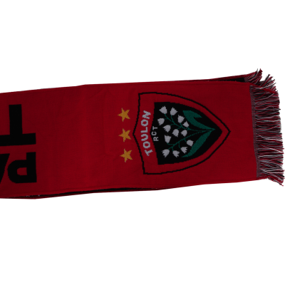 Parce que Toulon red supporter scarf