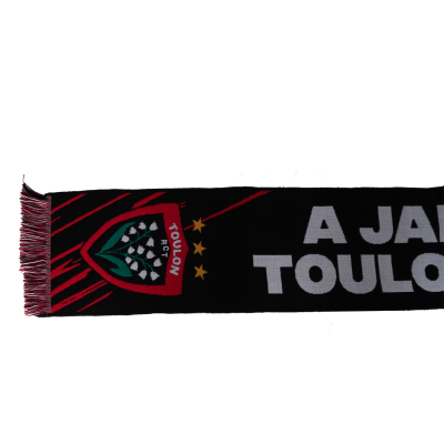 A jamais Toulonnais” supporter scarf