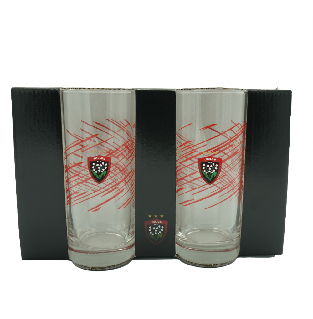 Set of 2 RCT water glasses