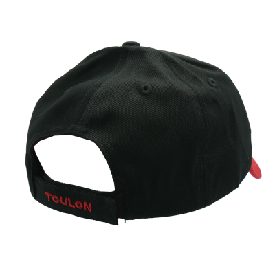 Casquette noir & rouge RCT 3D