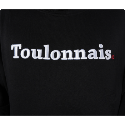 Black hoodie Toulonnais