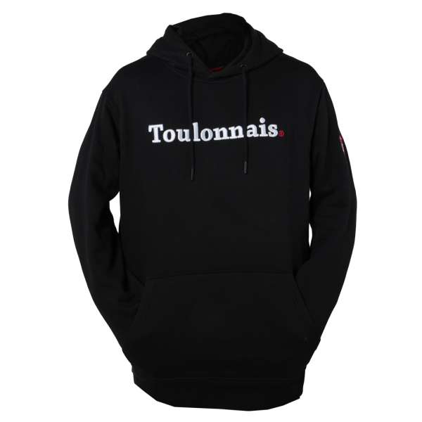 Black hoodie Toulonnais