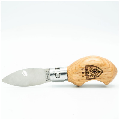 Ovalie & Co x RCT knife - oak handle.