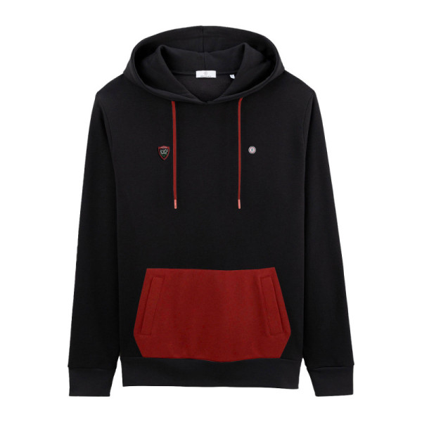 Hoodie RCT noir Serge Blanco