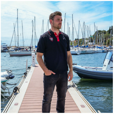 Serge Blanco RCT short-sleeved polo shirt