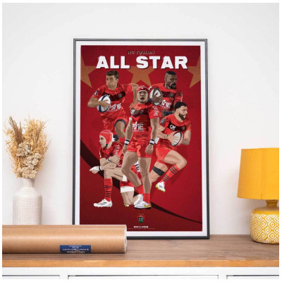 Affiche ALL STAR RCT x Sport à l'Affiche 30x40cm