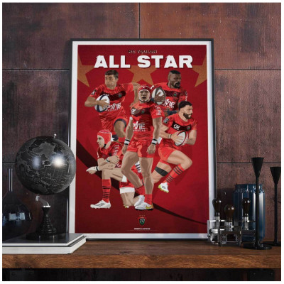 Affiche ALL STAR RCT x Sport à l'Affiche 30x40cm