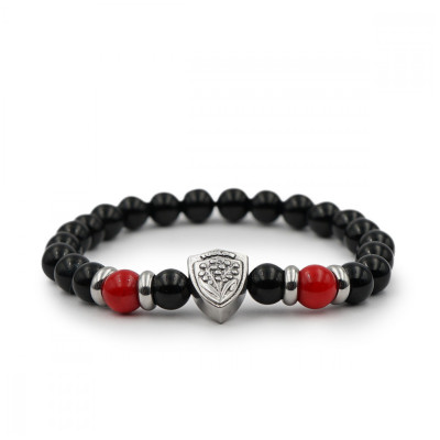 Bracelet RCT Onyx brillant et Jade