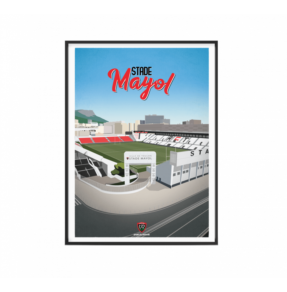 Stade Mayol RCT Poster 40 x...